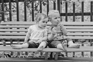 kids black and white kids photography session